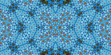 Kusursuz soyut desen. Şablonun dokusu simetrik. Sonsuz desen