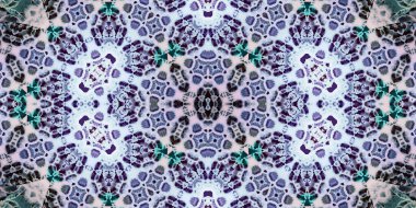 Kusursuz soyut desen. Şablonun dokusu simetrik. Sonsuz desen