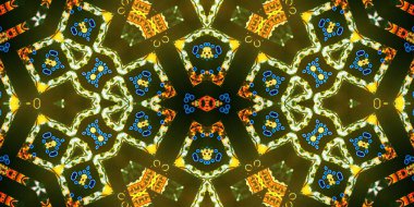 Kusursuz soyut desen. Şablonun dokusu simetrik. Sonsuz desen