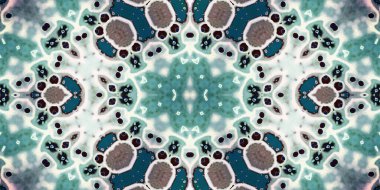 Kusursuz soyut desen. Şablonun dokusu simetrik. Sonsuz desen