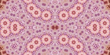 Kusursuz soyut desen. Şablonun dokusu simetrik. Sonsuz desen