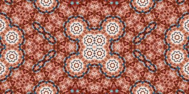 Kusursuz soyut desen. Şablonun dokusu simetrik. Sonsuz desen