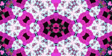 Kusursuz soyut desen. Şablonun dokusu simetrik. Sonsuz desen