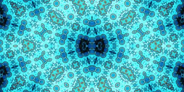 Kusursuz soyut desen. Şablonun dokusu simetrik. Sonsuz desen