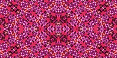 Kusursuz soyut desen. Şablonun dokusu simetrik. Sonsuz desen