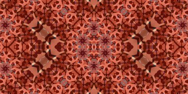 Kusursuz soyut desen. Şablonun dokusu simetrik. Sonsuz desen