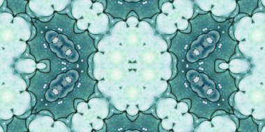 Kusursuz soyut desen. Şablonun dokusu simetrik. Sonsuz desen