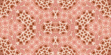 Kusursuz soyut desen. Şablonun dokusu simetrik. Sonsuz desen