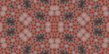 Kusursuz soyut desen. Şablonun dokusu simetrik. Sonsuz desen