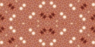 Kusursuz soyut desen. Şablonun dokusu simetrik. Sonsuz desen