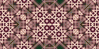 Kusursuz soyut desen. Şablonun dokusu simetrik. Sonsuz desen