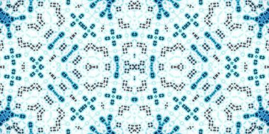 Kusursuz soyut desen. Şablonun dokusu simetrik. Sonsuz desen
