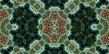 Kusursuz soyut desen. Şablonun dokusu simetrik. Sonsuz desen