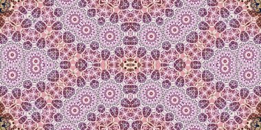 Kusursuz soyut desen. Şablonun dokusu simetrik. Sonsuz desen