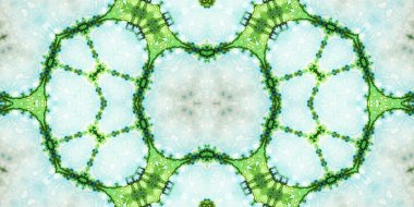 Kusursuz soyut desen. Şablonun dokusu simetrik. Sonsuz desen