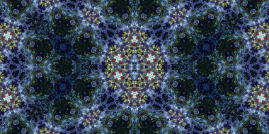 Kusursuz soyut desen. Şablonun dokusu simetrik. Sonsuz desen