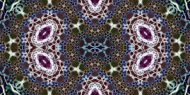 Kusursuz soyut desen. Şablonun dokusu simetrik. Sonsuz desen