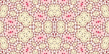 Kusursuz soyut desen. Şablonun dokusu simetrik. Sonsuz desen