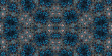 Kusursuz soyut desen. Şablonun dokusu simetrik. Sonsuz desen