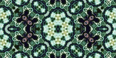 Kusursuz soyut desen. Şablonun dokusu simetrik. Sonsuz desen