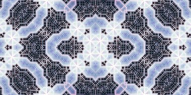 Kusursuz soyut desen. Şablonun dokusu simetrik. Sonsuz desen