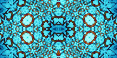 Kusursuz soyut desen. Şablonun dokusu simetrik. Sonsuz desen