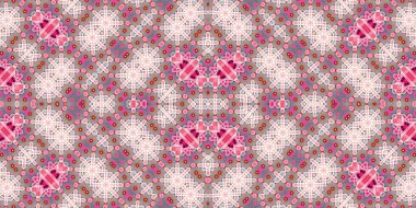 Kusursuz soyut desen. Şablonun dokusu simetrik. Sonsuz desen
