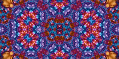 Kusursuz soyut desen. Şablonun dokusu simetrik. Sonsuz desen