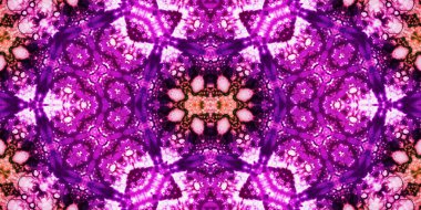 Kusursuz soyut desen. Şablonun dokusu simetrik. Sonsuz desen