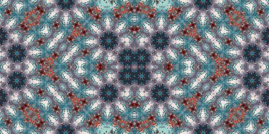 Kusursuz soyut desen. Şablonun dokusu simetrik. Sonsuz desen