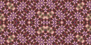 Kusursuz soyut desen. Şablonun dokusu simetrik. Sonsuz desen