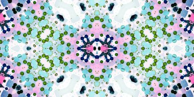 Kusursuz soyut desen. Şablonun dokusu simetrik. Sonsuz desen