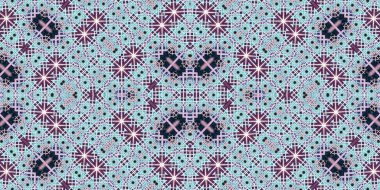 Kusursuz soyut desen. Şablonun dokusu simetrik. Sonsuz desen