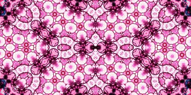 Kusursuz soyut desen. Şablonun dokusu simetrik. Sonsuz desen