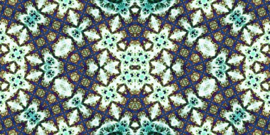 Kusursuz soyut desen. Şablonun dokusu simetrik. Sonsuz desen