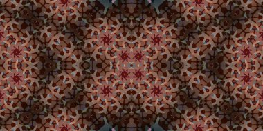 Kusursuz soyut desen. Şablonun dokusu simetrik. Sonsuz desen