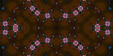 Kusursuz soyut desen. Şablonun dokusu simetrik. Sonsuz desen
