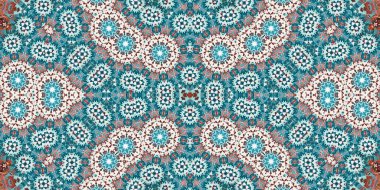 Kusursuz soyut desen. Şablonun dokusu simetrik. Sonsuz desen