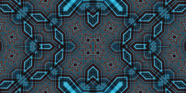 Kusursuz soyut desen. Şablonun dokusu simetrik. Sonsuz desen