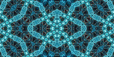 Kusursuz soyut desen. Şablonun dokusu simetrik. Sonsuz desen