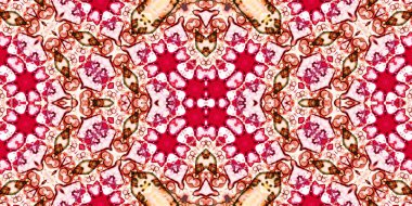 Kusursuz soyut desen. Şablonun dokusu simetrik. Sonsuz desen