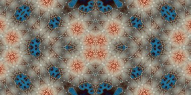 Kusursuz soyut desen. Şablonun dokusu simetrik. Sonsuz desen