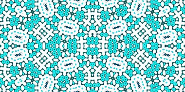 Kusursuz soyut desen. Şablonun dokusu simetrik. Sonsuz desen