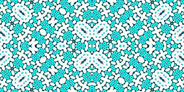 Kusursuz soyut desen. Şablonun dokusu simetrik. Sonsuz desen