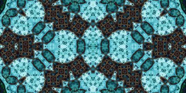 Kusursuz soyut desen. Şablonun dokusu simetrik. Sonsuz desen