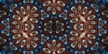 Seamless abstract pattern. The texture of the pattern is symmetrical. Endless pattern