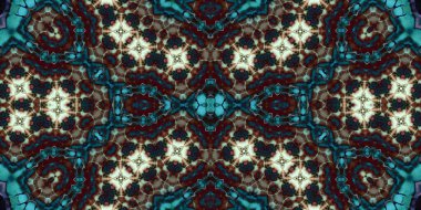 Kusursuz soyut desen. Şablonun dokusu simetrik. Sonsuz desen