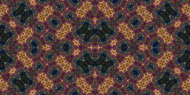 Kusursuz soyut desen. Şablonun dokusu simetrik. Sonsuz desen