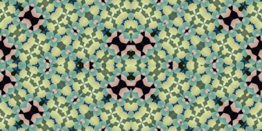 Kusursuz soyut desen. Şablonun dokusu simetrik. Sonsuz desen