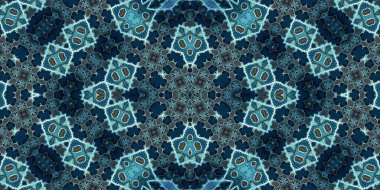 Kusursuz soyut desen. Şablonun dokusu simetrik. Sonsuz desen
